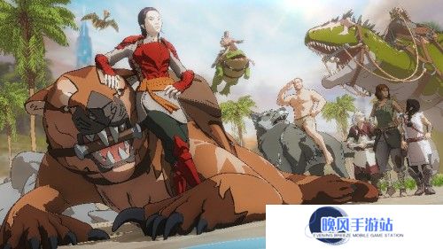 ARK0.5官宣？《方舟生存进化》愚人节整活制作“2D渲染版”