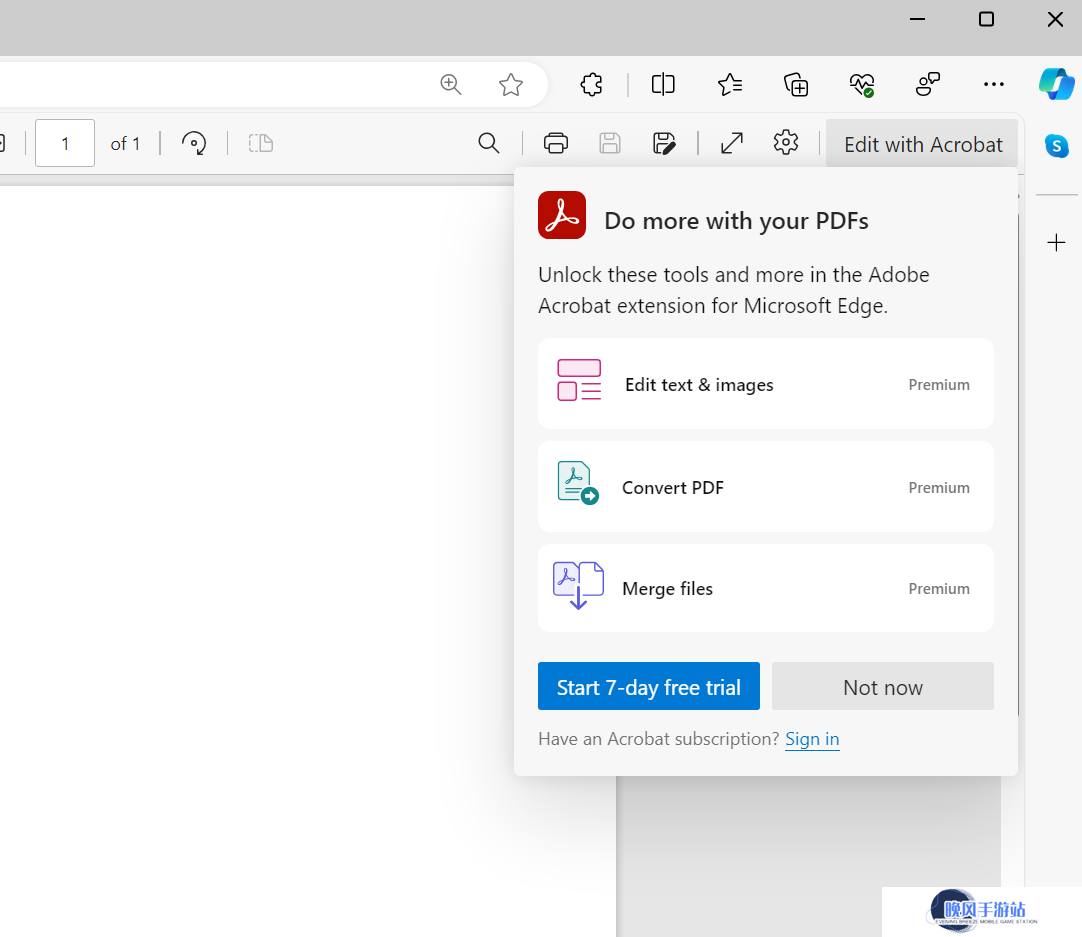 微软 Edge 浏览器 2025 年 9 月开始强制迁移 Adobe PDF 引擎，2026 年初淘汰旧 PDF 引擎