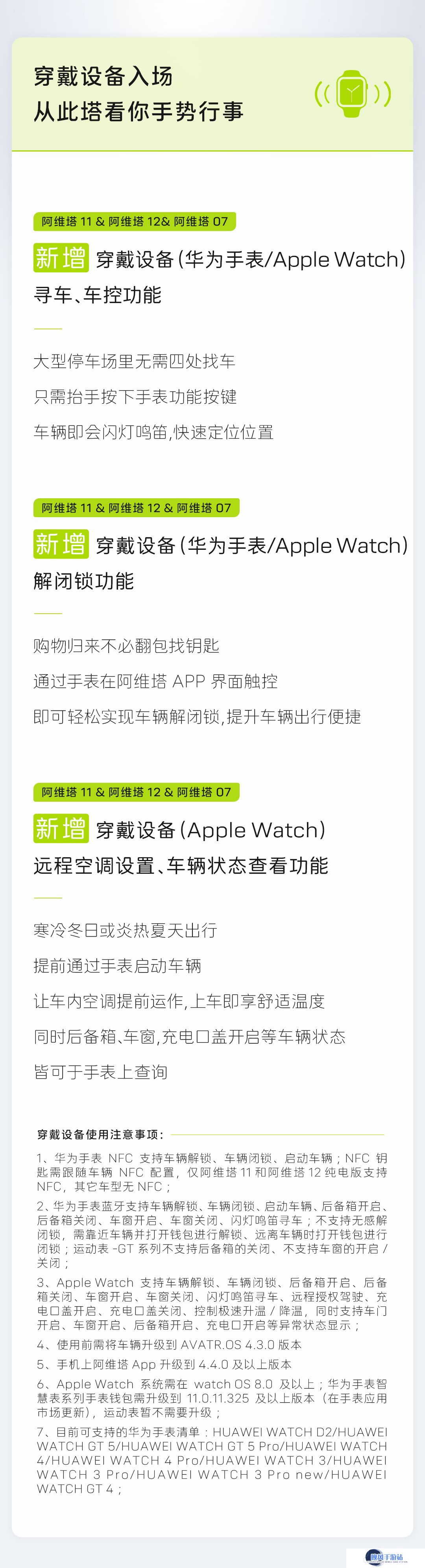 阿维塔 OS 4.3.0 版本上线：新增华为手表、苹果 Apple Watch 车控功能