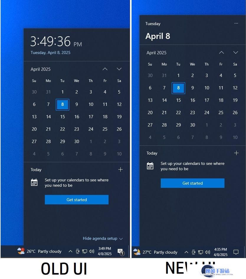 微软悄悄为 Win11 带回 Win10 被砍的任务栏日历“弹出窗口”时钟显示功能