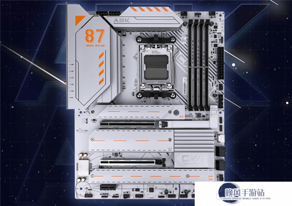 七彩虹CVN X870主板上市：纯白散热，支持锐龙9，显卡快拆仅需1999元！