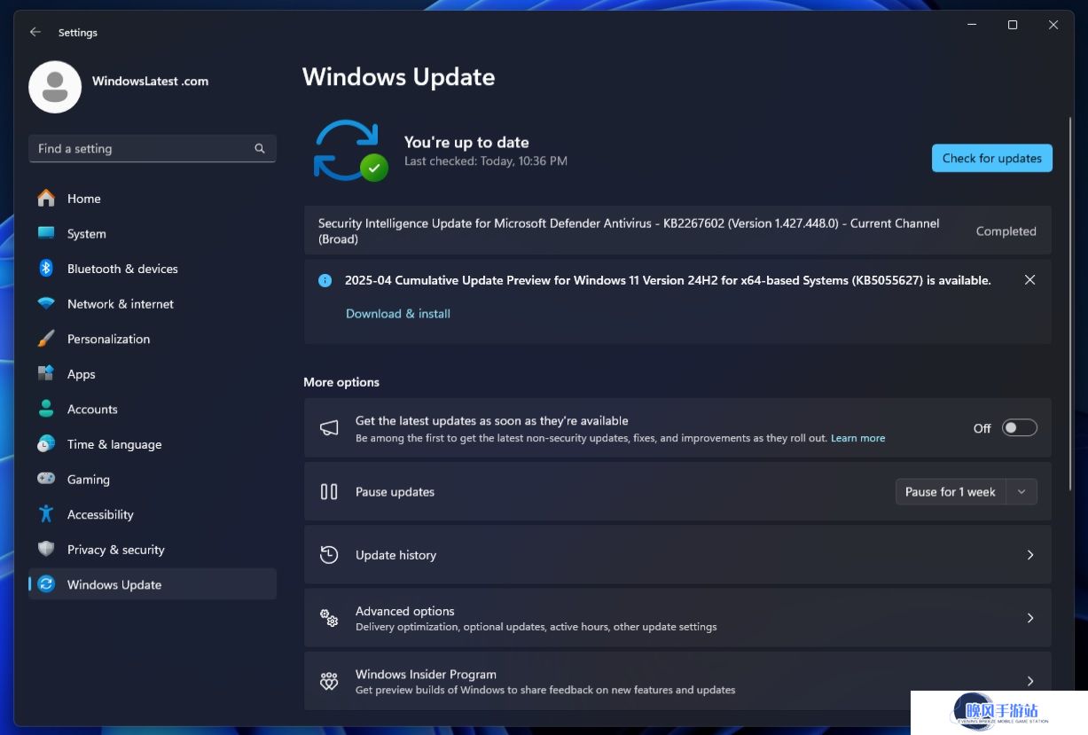 微软 Win11 24H2 推送四月可选更新：引入 Recall、修复蓝屏等